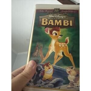 Bambi: 55th Anniversary Walt Disney's Masterpiece (VHS, Limited Edition)